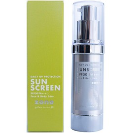 ZONE SUN SCREEN "moisturizing" sunscreen developed by female doctors for golfers