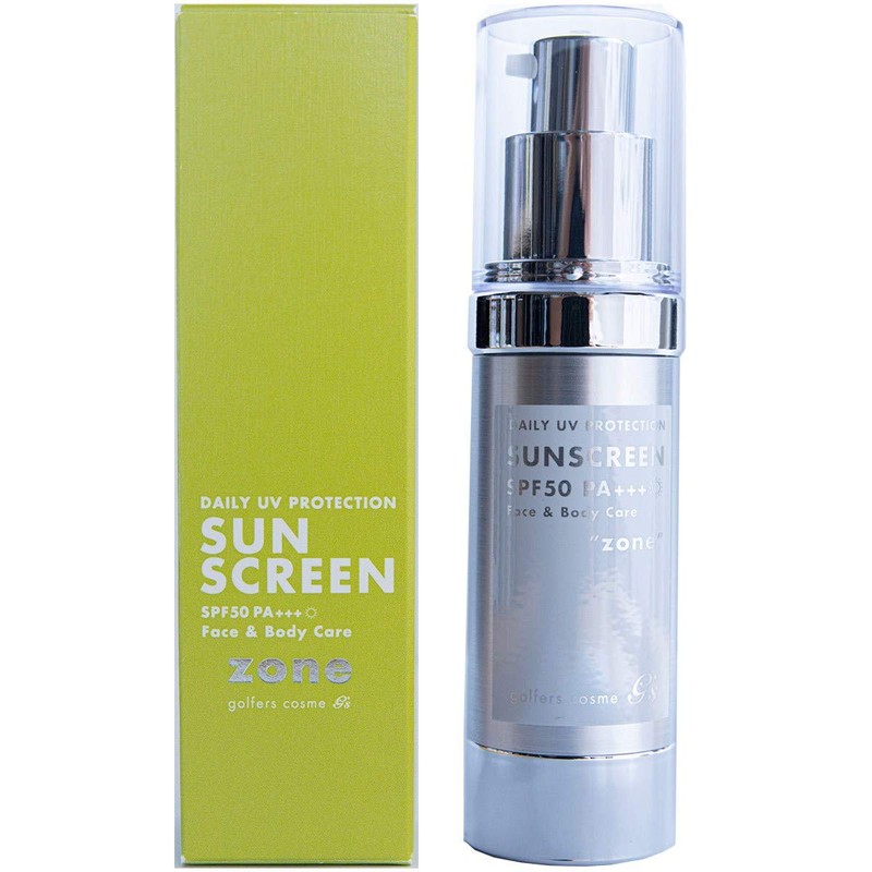 ZONE SUN SCREEN "moisturizing" sunscreen developed by female doctors for