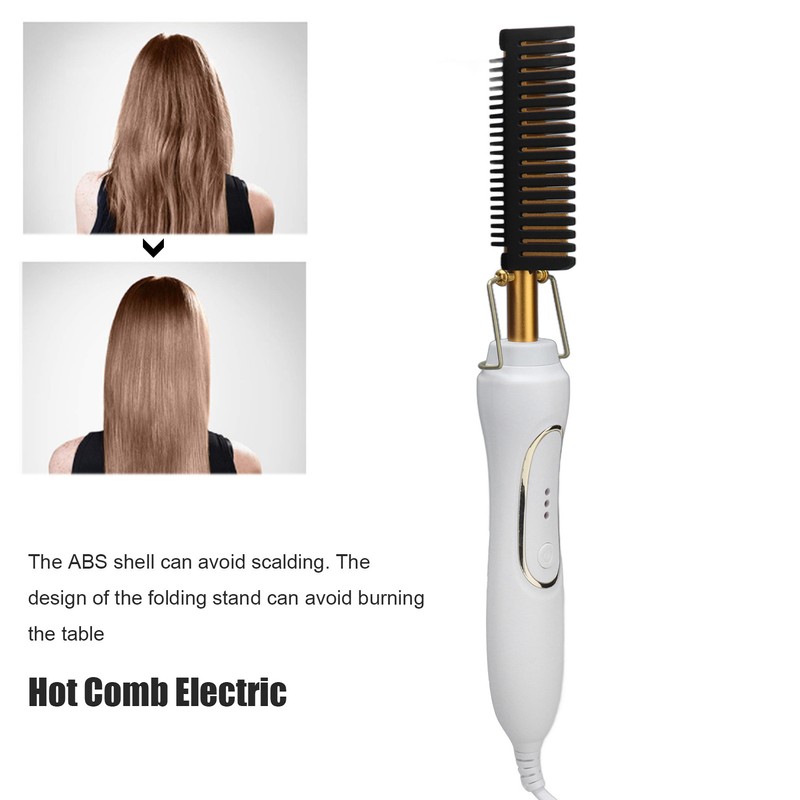 Hot Comb Electric Safe Reliable Convenient Practical Dual Voltage Fast