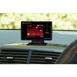 Yupiteru SCX-R203 Radar Detector with GPS False Alarm Cut, Integrated