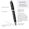 Inkstone Serenity Prayer Engraved Inspirational Gift Pen with Presentation Box