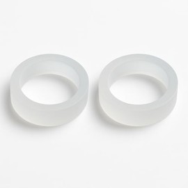 Silicone Championship Pinball Flipper Rings for Almost All Pinball Machines, 1.5" ID x .5" Wide (2 Pack)