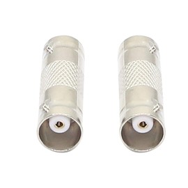 PNGKNYOCN BNC Coupler，BNC Female to Female Connector Adapter for Video CCTV Security Surveillance Camera Aystem（5pcs）