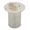Boat Filler Right Angle Clamshell 316 Stainless Steel Hardware for