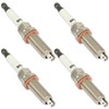 CCIYU Pack of 4 Double Iridium car spark plugs Fit
