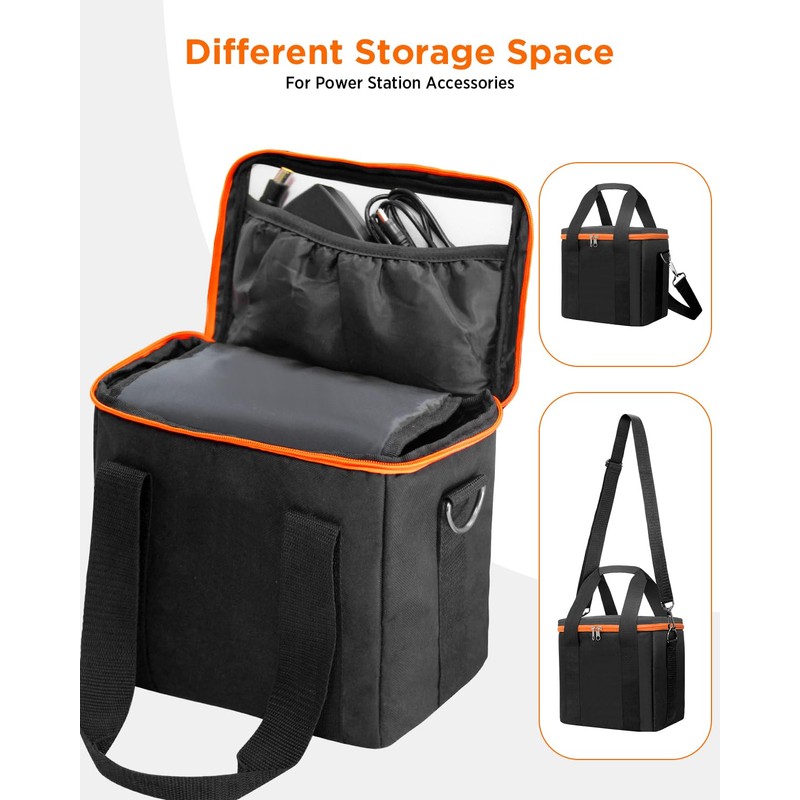 ENOFLO Travel Carrying Case Compatible G300, Portable Power Station Storage