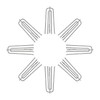 PLASTIFIC Pack of 20 Metal Curtain Hooks Pinch Pleat Header