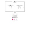 Obsessive Miamor Crotchless Thong, 60 g