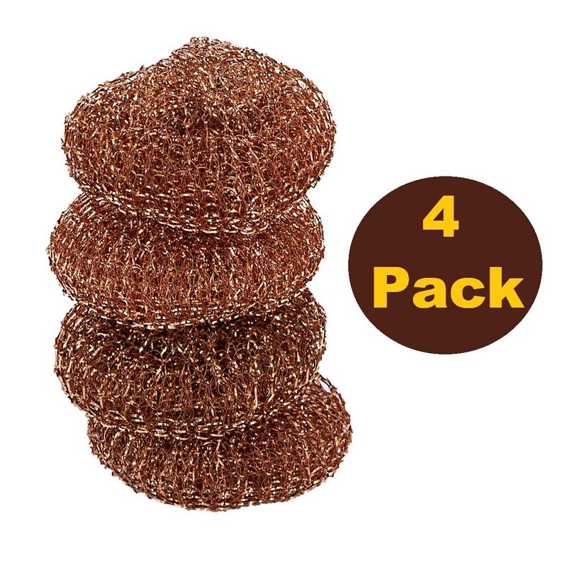 Pine-Sol Heavy-Duty Copper Scrubbers | Premium Scrub Sponges for Cast