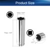 Auniwaig Deep Socket, Metric,1/2-Inch Drive, 16mm, 6-Point Individual Drive Sockets