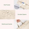 SUNUP Hanging Packing Organizer for Travel, 5 in 1 Portable
