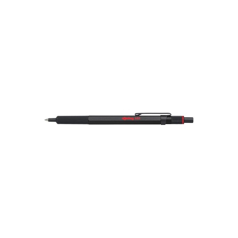 rOtring 600 Ballpoint Pen Set Medium Point Black Ink Black
