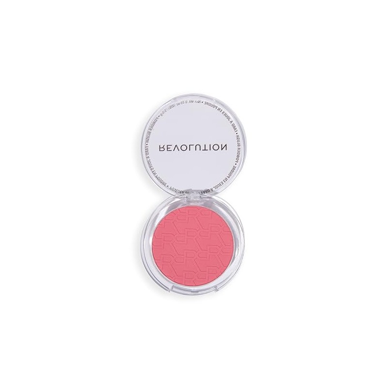 Revolution Blusher Reloaded, Pink Lady | Talc-Free Powder Blush with