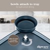 madesmart dipware Small Serving Tray with Collapsible and Removable Dip