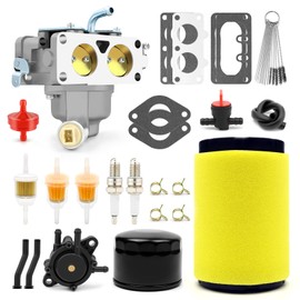 Carburetor Air Oil Filter Fuel Pump For Husqvarna YTH24V48 YTA22V46 Z246 Z254 YTH2348 46 YTH2348 48 YTH22V46 46 YTH24V54 54 Riding Lawn Mower Engines