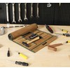 Wrench Roll, Durable 16 oz Waxed Canvas Tool Bag with