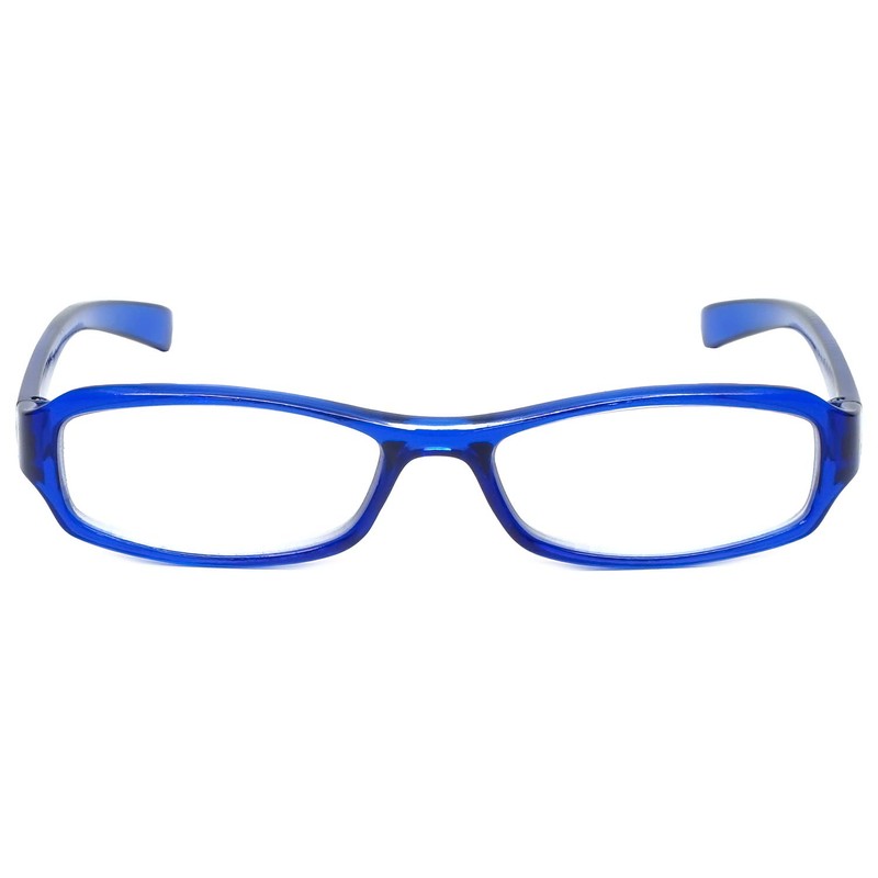 Calabria 8034 Designer Reading Glasses +1.25 Blue Women Spring Hinged