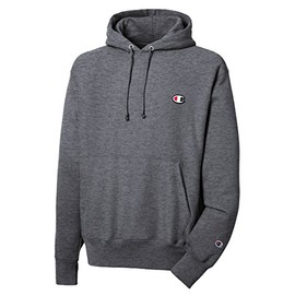 Champion mens Reverse Weave Pullover, Left Chest C Hoody, Navy-y06145, Small US