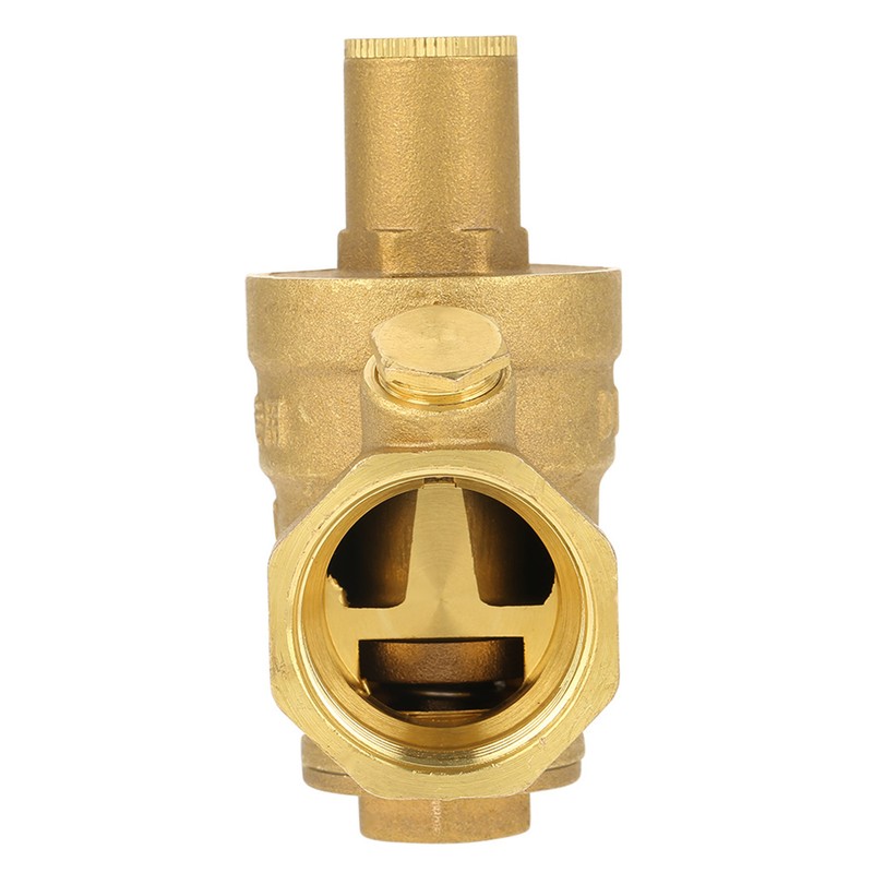 1pc Brass Adjustable Water Pressure Reducing Regulator Valve Thread DN25