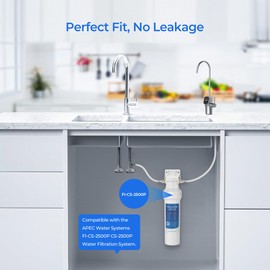 FI-CS-2500P Water Filter, FI-CS-2500P Replacement Filter for CS-2500P Water Filtration System (2 Pack)