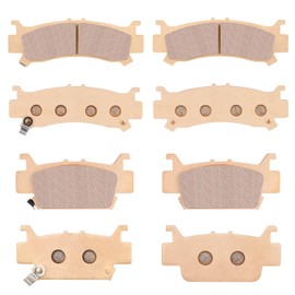 Youxmoto Sintered Brake Pads Fit for Honda Pioneer 1000-2016 2017 2018 2019 2020 2021 2022, Front and Rear Brake Pads Fit for Honda Talon 1000R / 1000X / 1000X-, ‎fits 06451-HL4-A01, 06452-HL4-A01