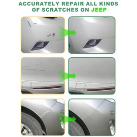 Car Touch Up Paint Sting Gray(PDN) for Jeep, Color Accurate Car Scratch Repair Remover Pen Fix Auto Paint Chips and Nicks