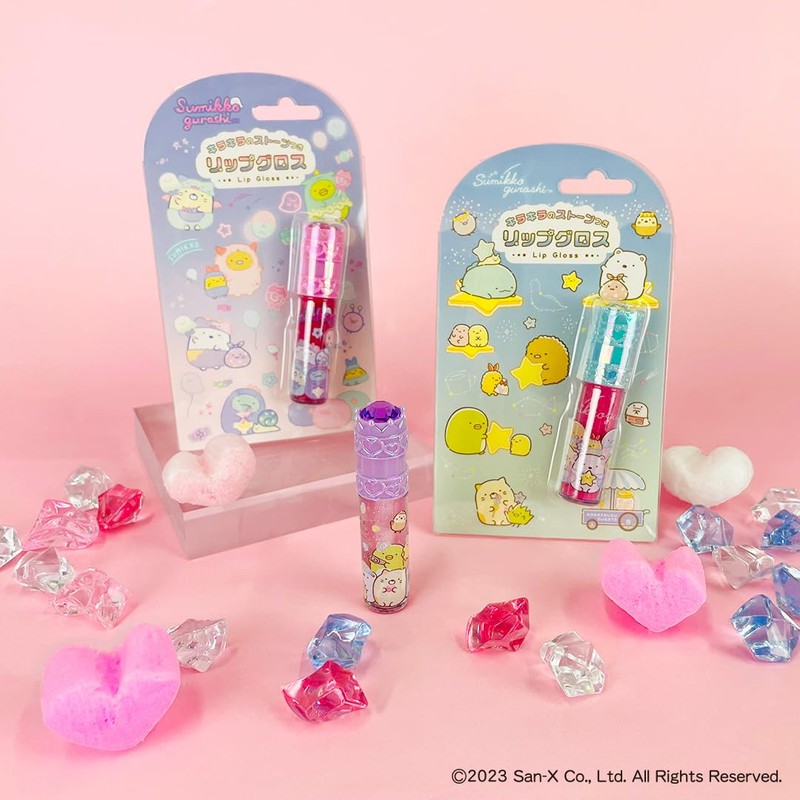 Shobido SK43403 Lip Gloss with Stone 02 (Sumikko Gurashi)