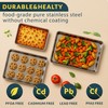 Baker’s Signature Stainless Steel Cookie Sheet Pan, Stainless Steel Baking
