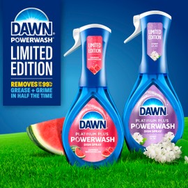 Dawn Dawn Powerwash Spray, Dish Soap, Dishwashing Liquid, Crisp Lilac, 1 Starter Kit, 16 Fl Oz