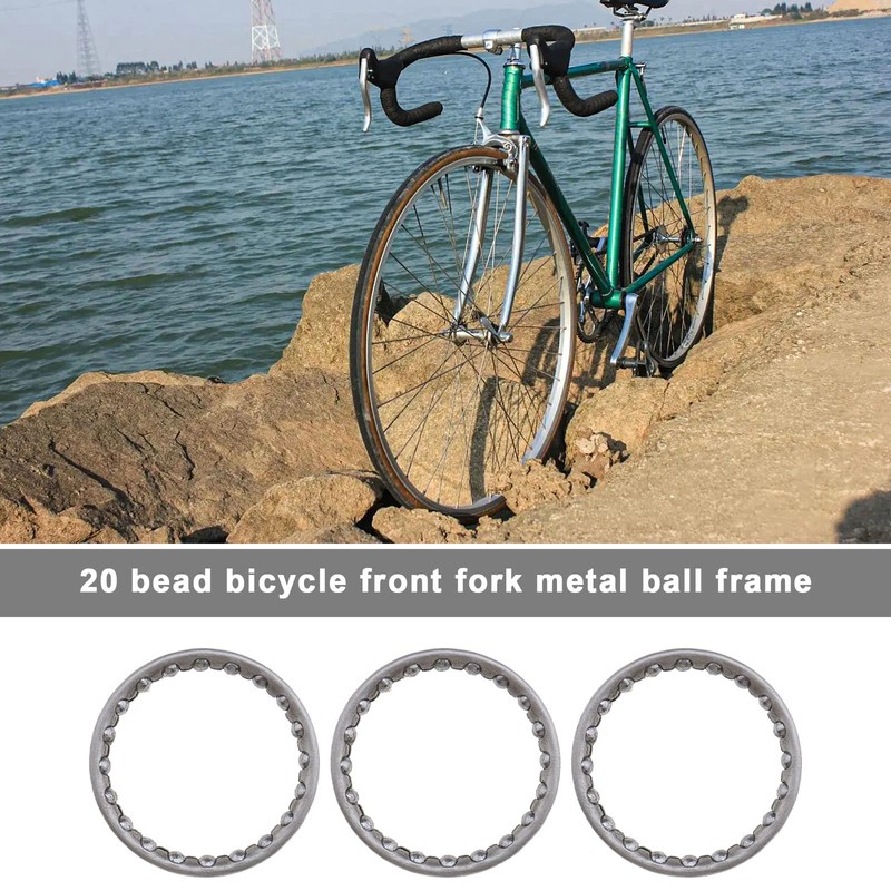 ECSiNG 10PCS Bicycle Ball Bearing Cycling Headset Bearing with 20