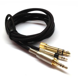 1.2m/1.5m Replacement Audio upgrade Cable For Audio Technica ATH-M50x ATH-M40x Headphones (1.8m)