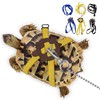 HOKABLE Pet Tortoise Turtle Leather Harness Small Pet Turtle Leash