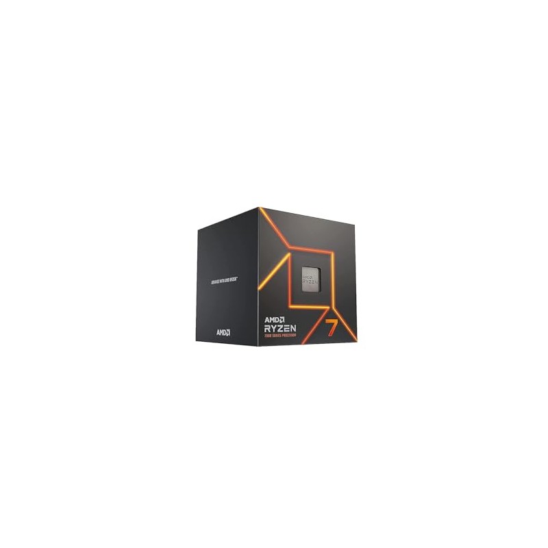 AMD CPU RYZEN 7 7700 8CORE, 32MB, 3.8GHz, AM5