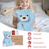 Niuniu Daddy 14" | 3.5 Pound Weighted Bear Stuffed Animal,