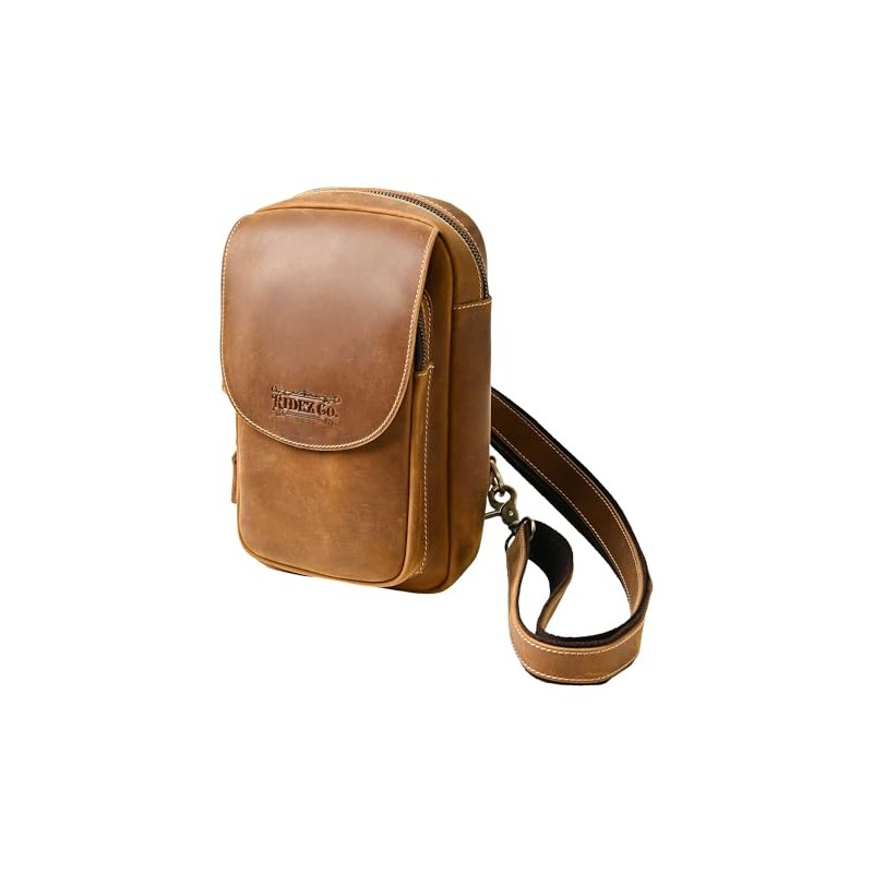 Rise RBP03 Shoulder Bag, Brown, Medium