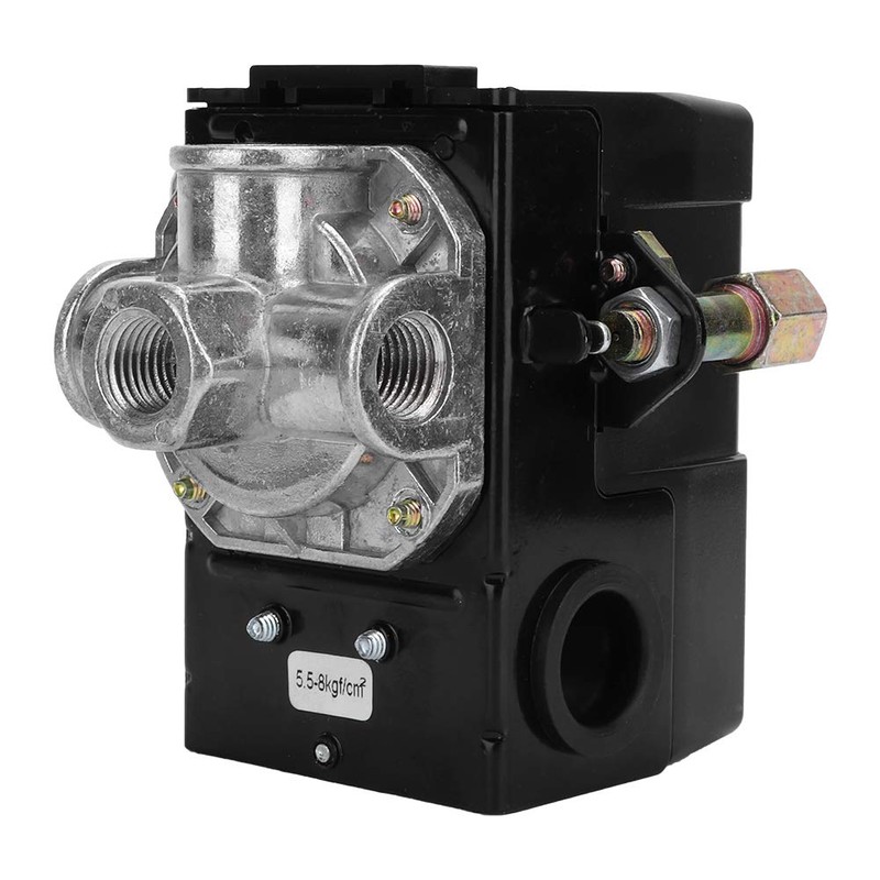 Válvula Reguladora de Presión Automática 4 Puertos G1/4 75-120 psi