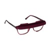 SUNLIDZ Visor for Sunglasses and Eyeglasses (Maroon)