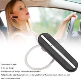Bluetooth-Headset, IPX5 Wasserdichter, Ultraleichter Freisprech-Ohrhörer, 230 MAh Bluetooth V5.3 Deep Bass Noise Cancelling-Kopfhörer, 8 Stunden Wiedergabezeit, für