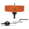VIKITON 5.5 Inch Hole Saw with Arbor for Metal Wood
