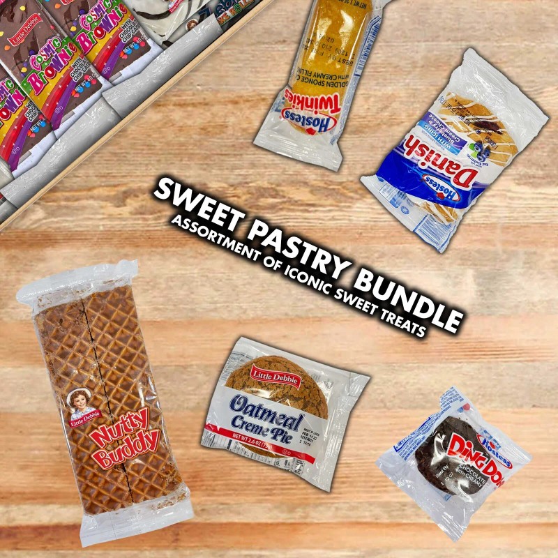 Fun Flavors Box Danish, Cookies, Cakes, Pastries, Desserts, Snack Care