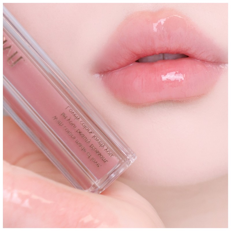 LOVEFLEUR TGlimmer Shine Gloss 2colors, Color1#$%Color2:Rosy Milk-Rosy Milk