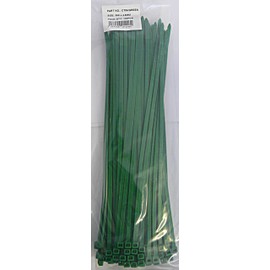 Simply CT04/GREEN Cable Ties, Green