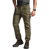 CQR Men's Flex Lightweight Joggers, Elastic Waist Drawstring Casual Pants,