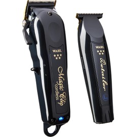 Wahl Combo de Barbero Inalámbrico - Recortadora y Detalladora Li, Hojas de Titanio, 100 Minutos de Tiempo de Funcionamiento