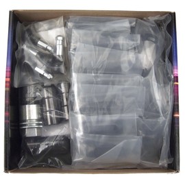 McGard 84640 Black Cone Seat Wheel Installation Kit for 6 Lug Vehicles (M14 x 1.5 Thread Size)