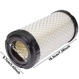 ZAMDOE Air Filter Replace for 11013-1290 11013-7029 11013-7048 for Kawasaki KAF620 for John Deere M11362 for Fleetguard AF25550 for Donaldson P822686 for Wix 546449 46449 for Baldwin PA4632 AF2555000