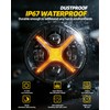 X-Design 7 Inch Round LED Headlights Compatible with Jeep Wrangler