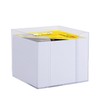 Idena 11184 Note Box, Transparent, 9 x 9 x 8