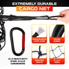 [Premium] 5'x7' Heavy Duty Cargo Net Stretches to 10' x