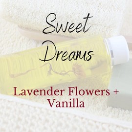1.5 oz Sampler Body Oil Vegan Friendly Handcrafted Body Care Fragrance - Scent: Sweet Dreams